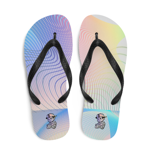 BosBoy Color Wave Flip-Flops